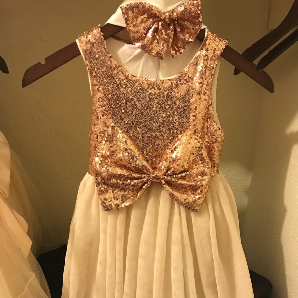 5T Toddler Girl Sequin Special Occasion Dress
